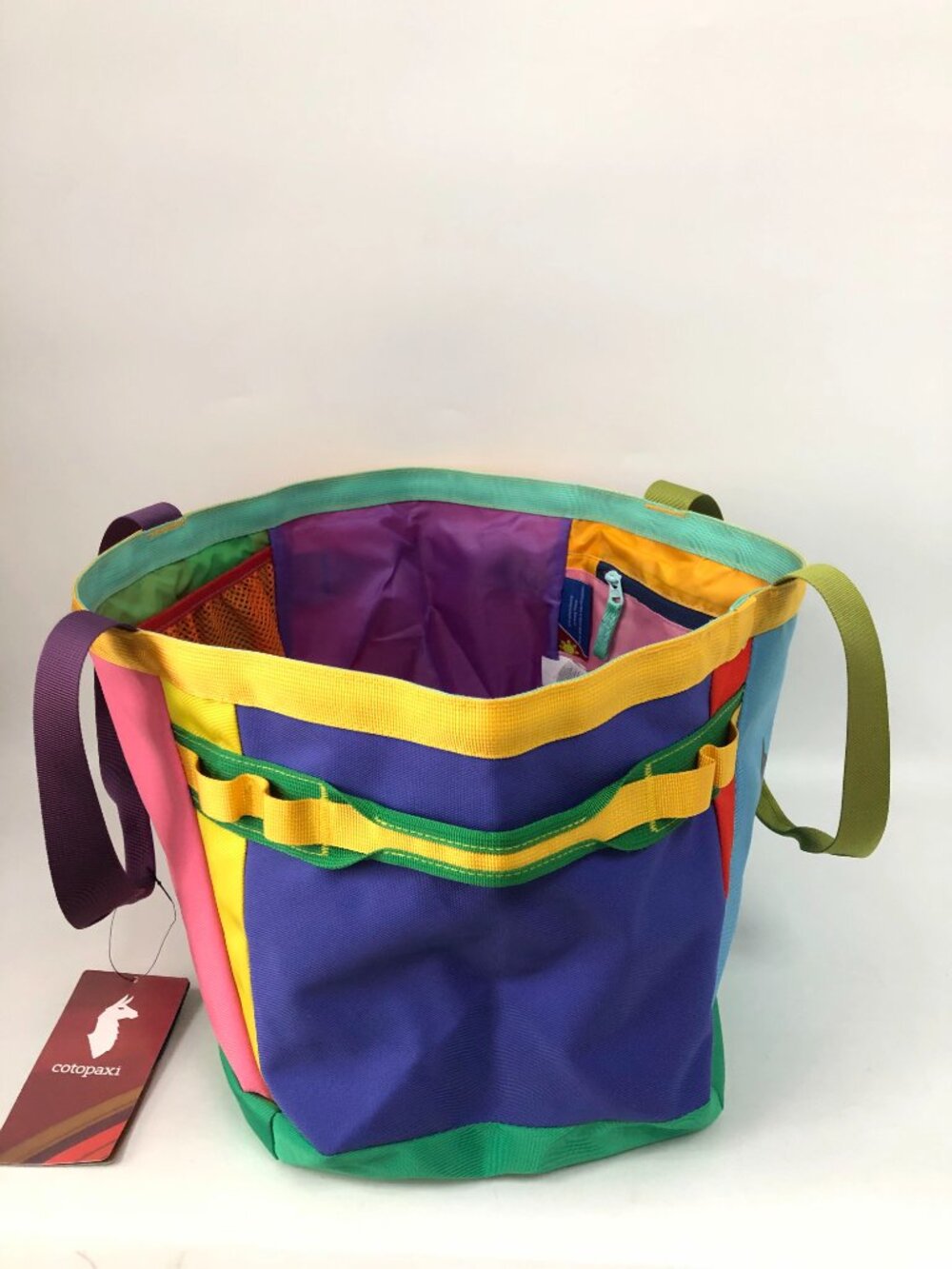 Cotopaxi Colorful Tote Bag Dopamine Shoulder Bag Outdoor Travel Bag - Picture 4 of 6